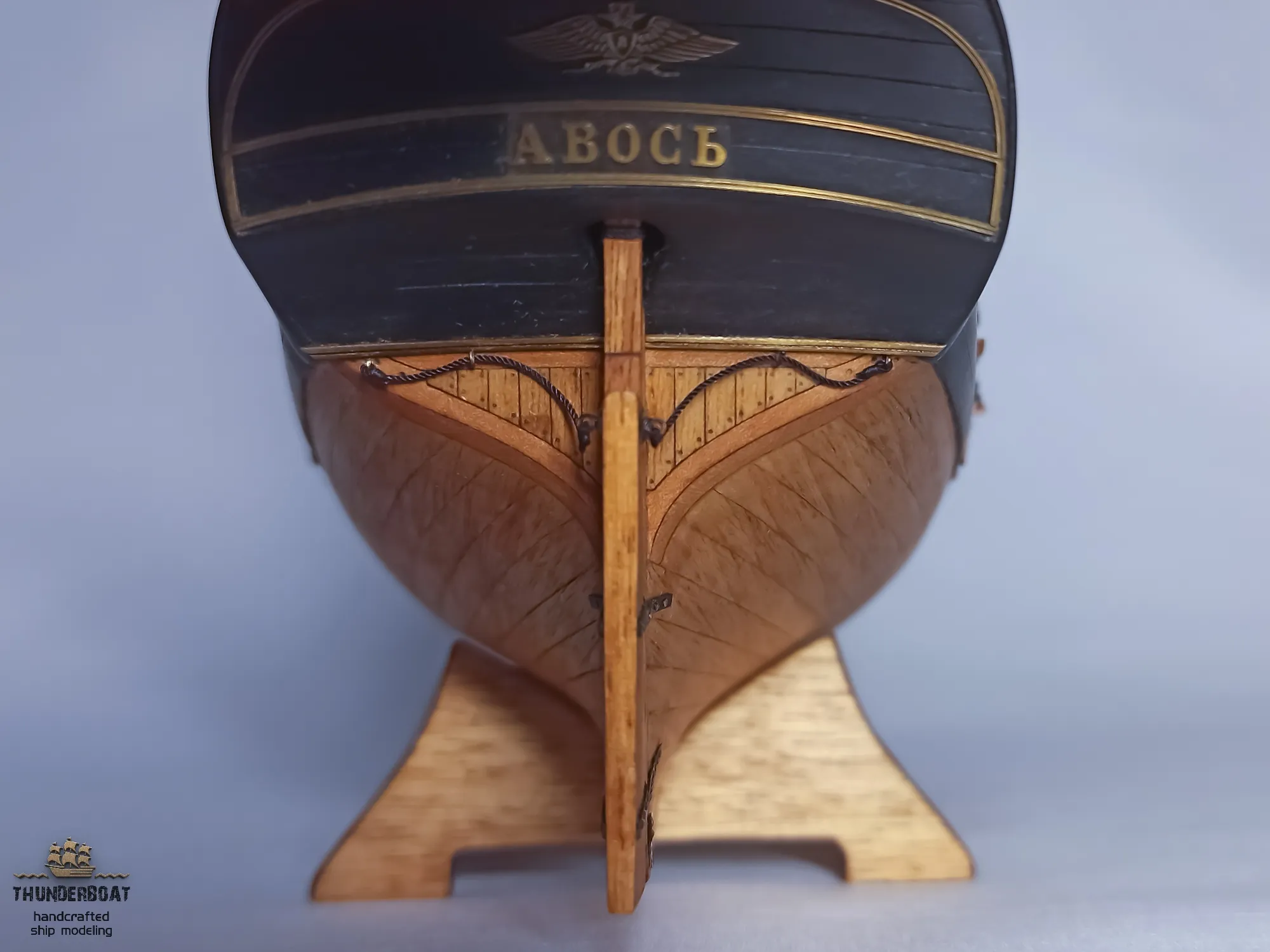 Модель корабля Тендер «Авось» - Верфь на Столе