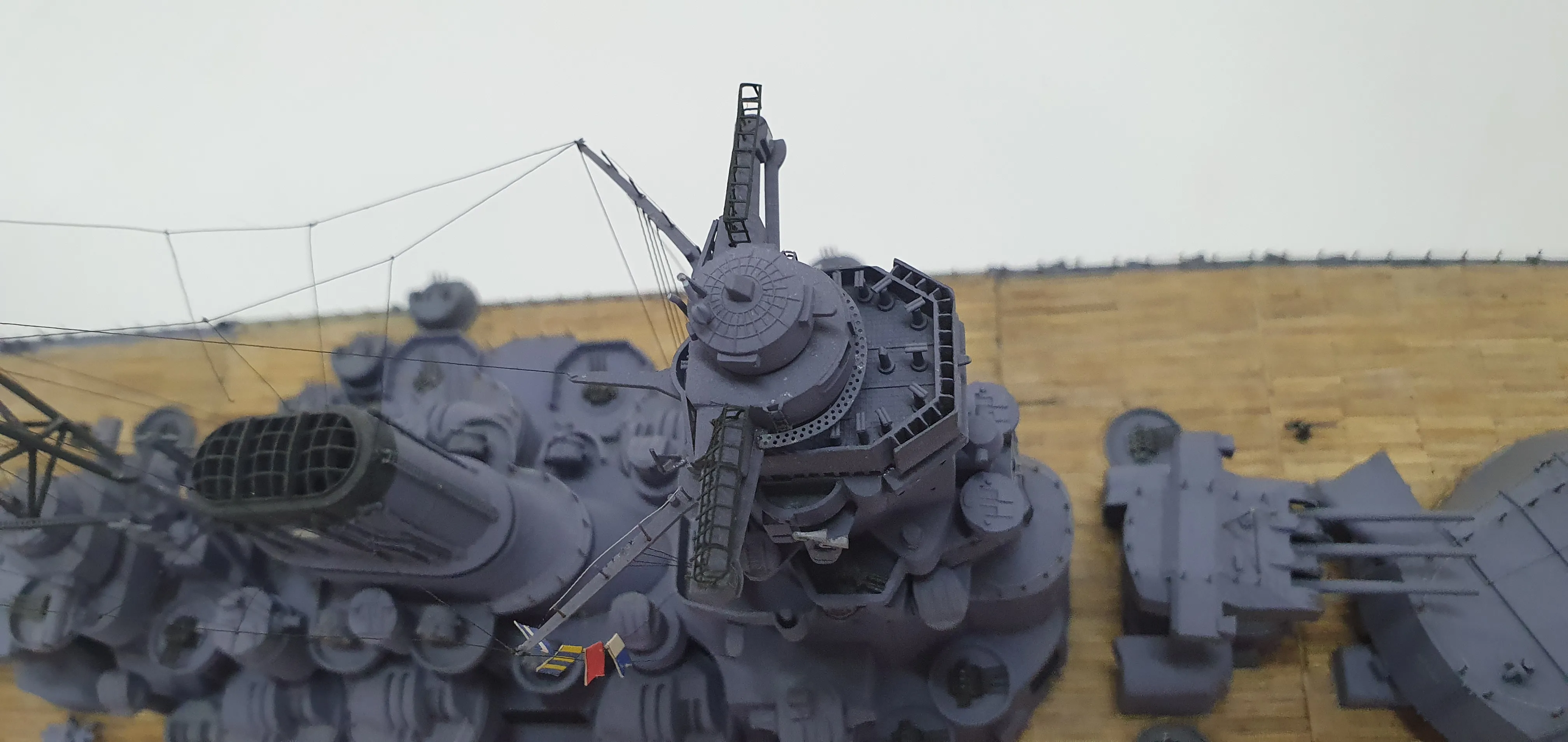 Модель корабля Линкор японского императорского флота «Мусаси» - Верфь на Столе