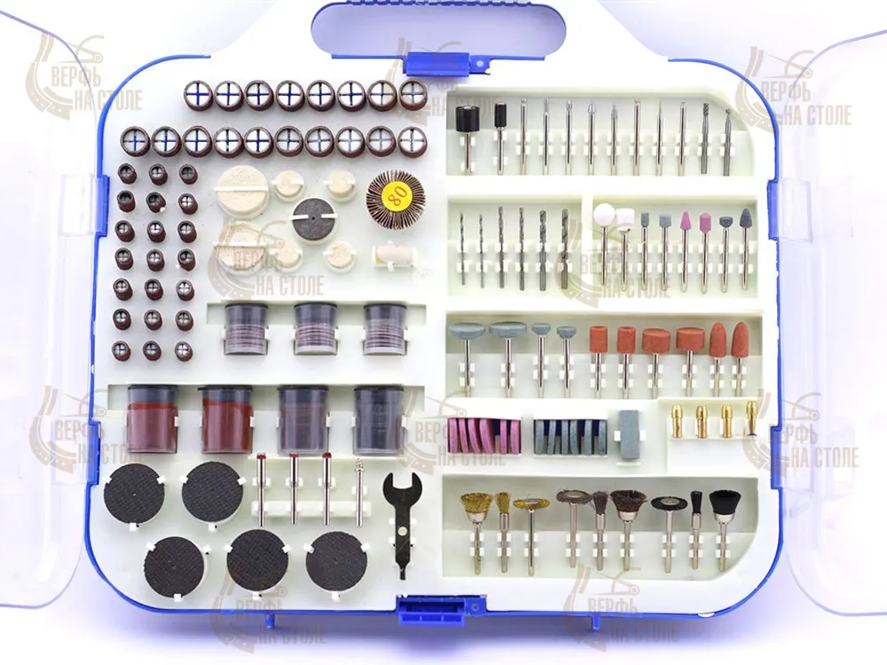 Набор насадок к электрическим бормашинам, 249 шт JAS
