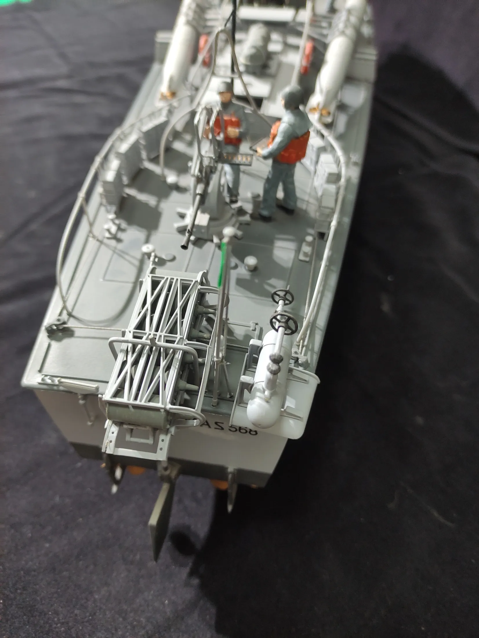 Модель корабля M.A.S. 568 4A Serie Torpedo Boat - Верфь на Столе