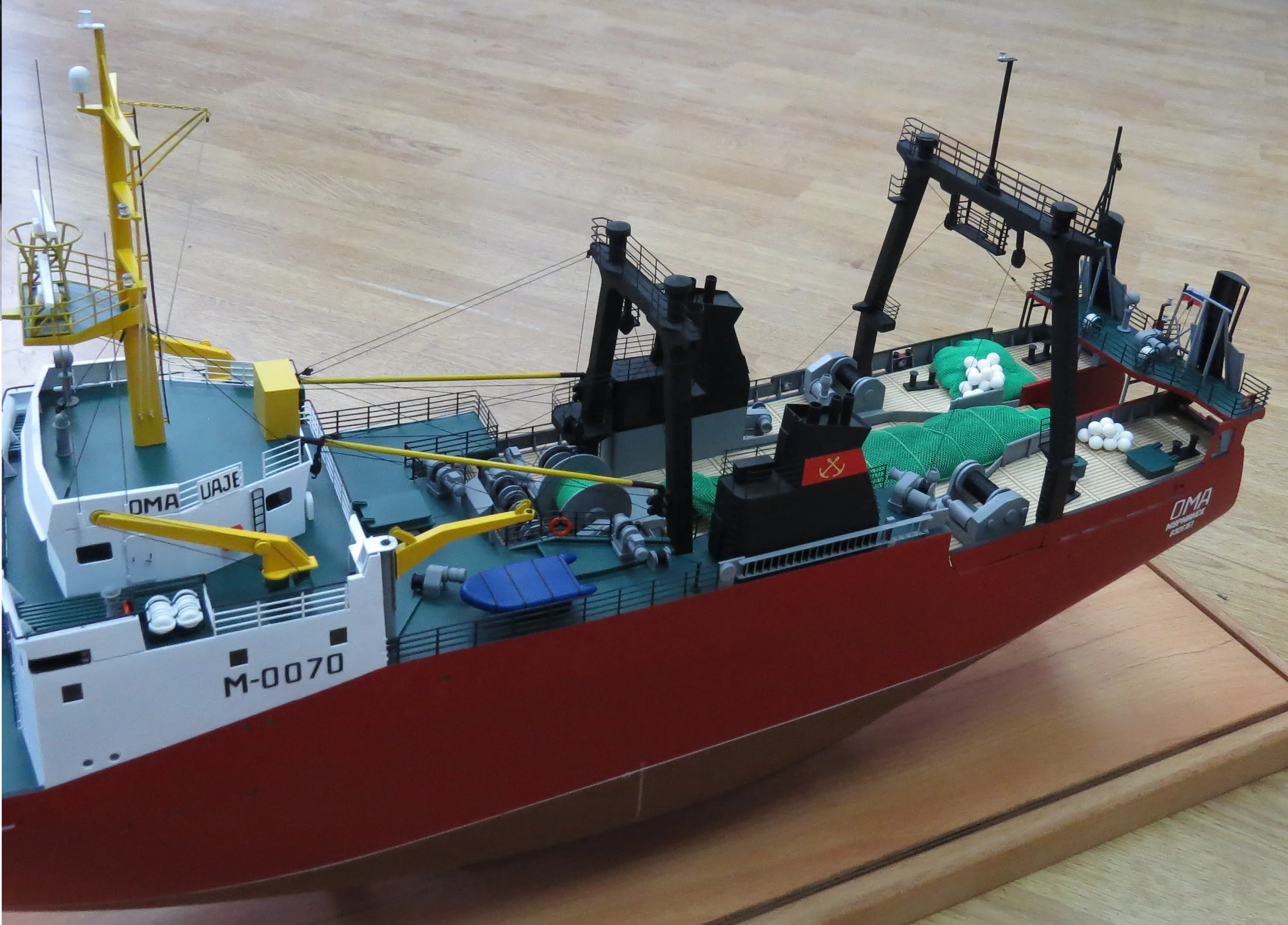 Модель корабля Рыболовный траулер «Ома»  - Верфь на Столе
