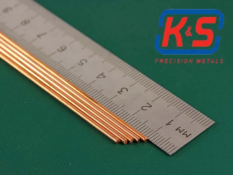 Пруток медный 1,6 мм, 5 шт