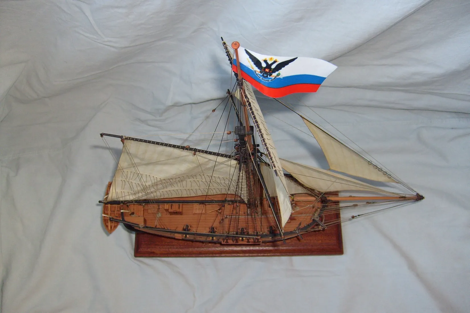 Модель корабля Тендер «Авось» - Верфь на Столе