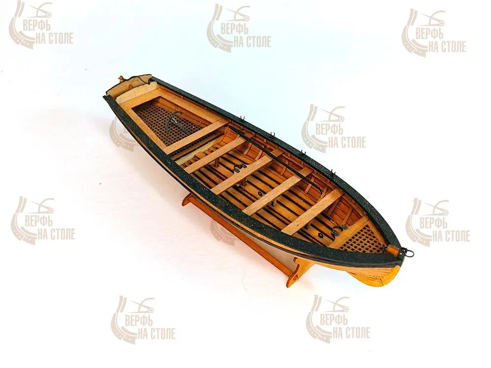 Модель Катер 8-весельный XVIII-XIX века Модель Катер 8-весельный XVIII-XIX века