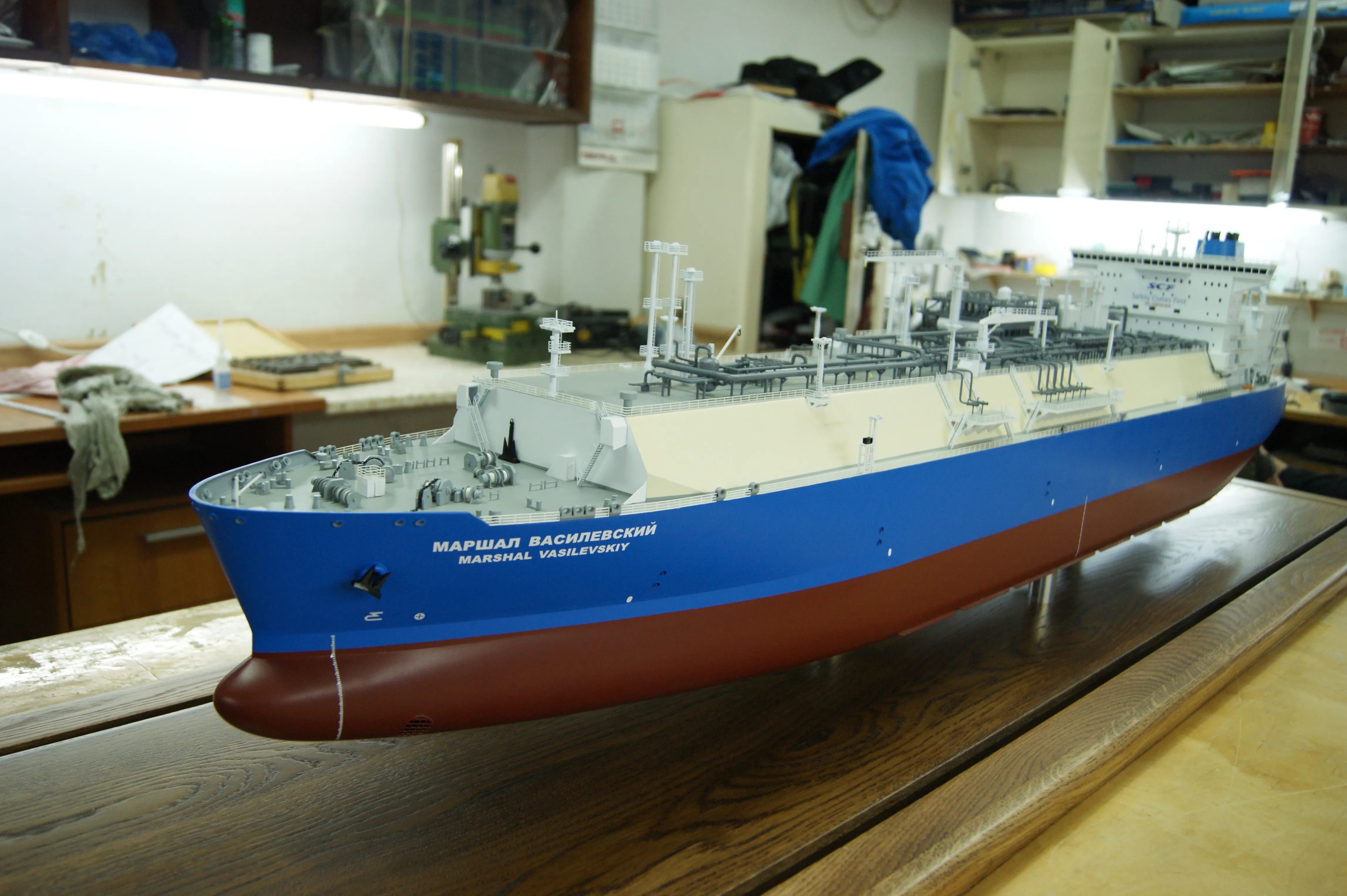 Модель корабля ПРГУ «Маршал Василевский» - Верфь на Столе