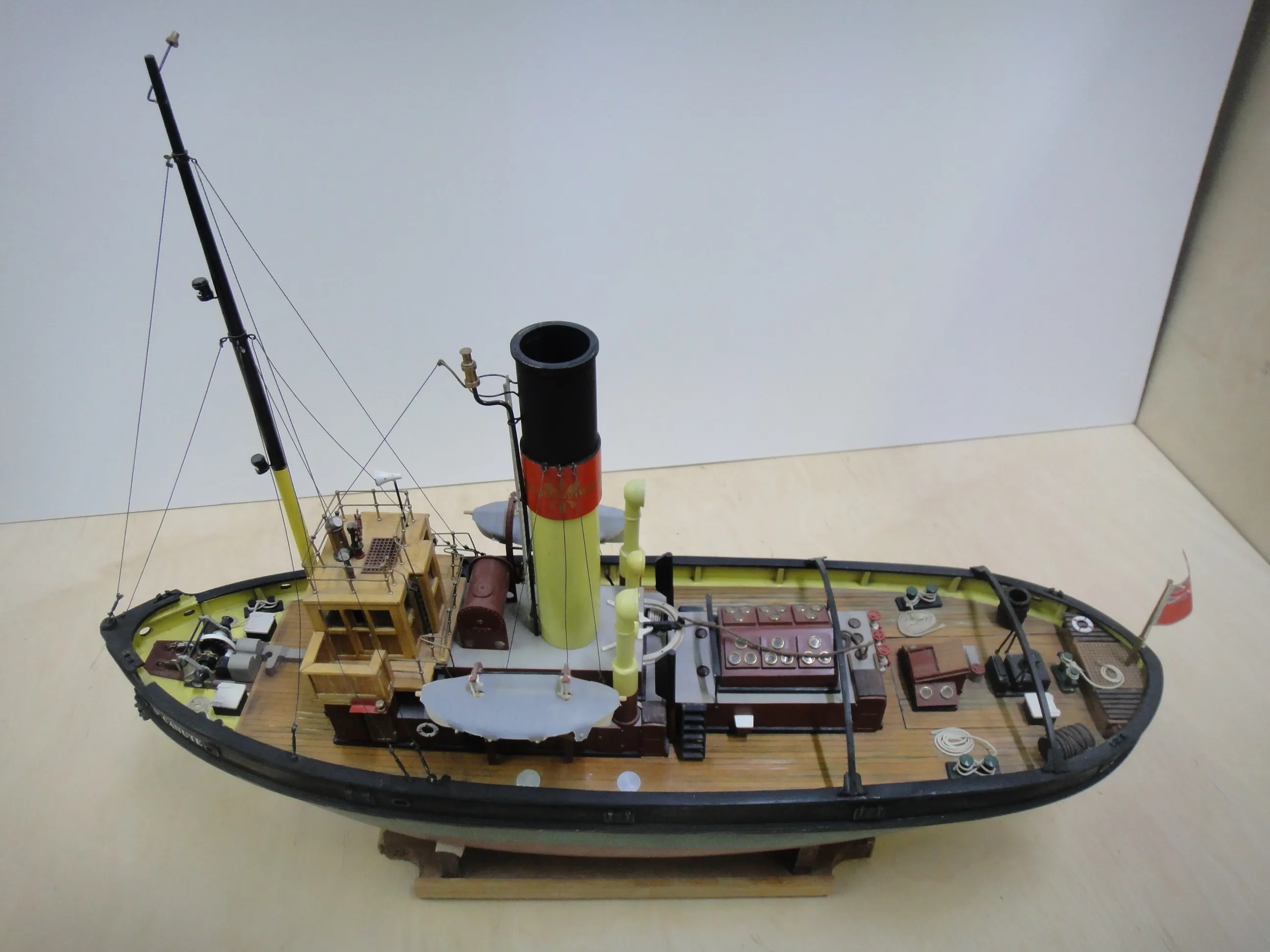 Модель корабля Буксир "St. Canute" - Верфь на Столе