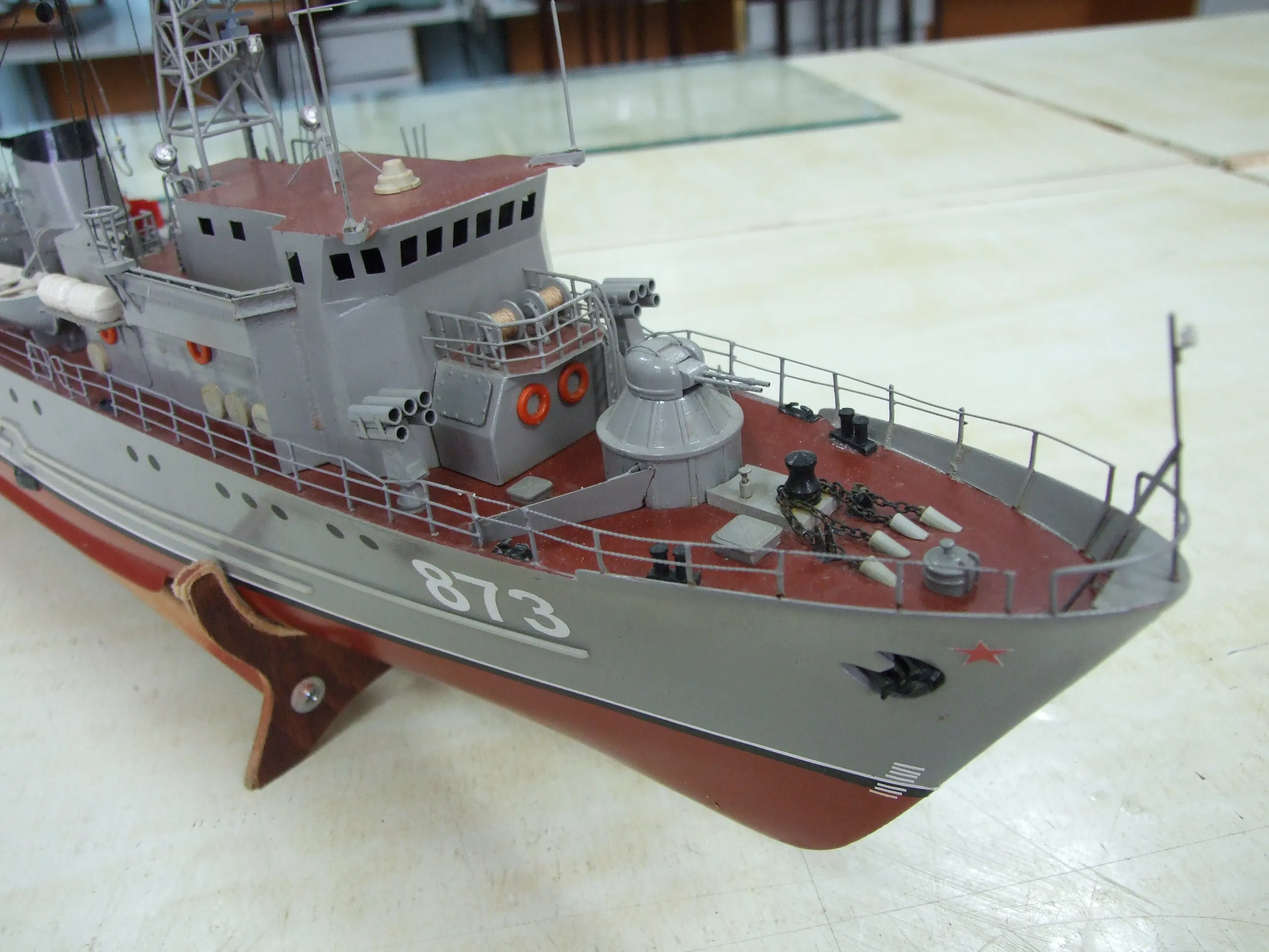 Модель корабля Морской тральщик «Аквамарин» - Верфь на Столе