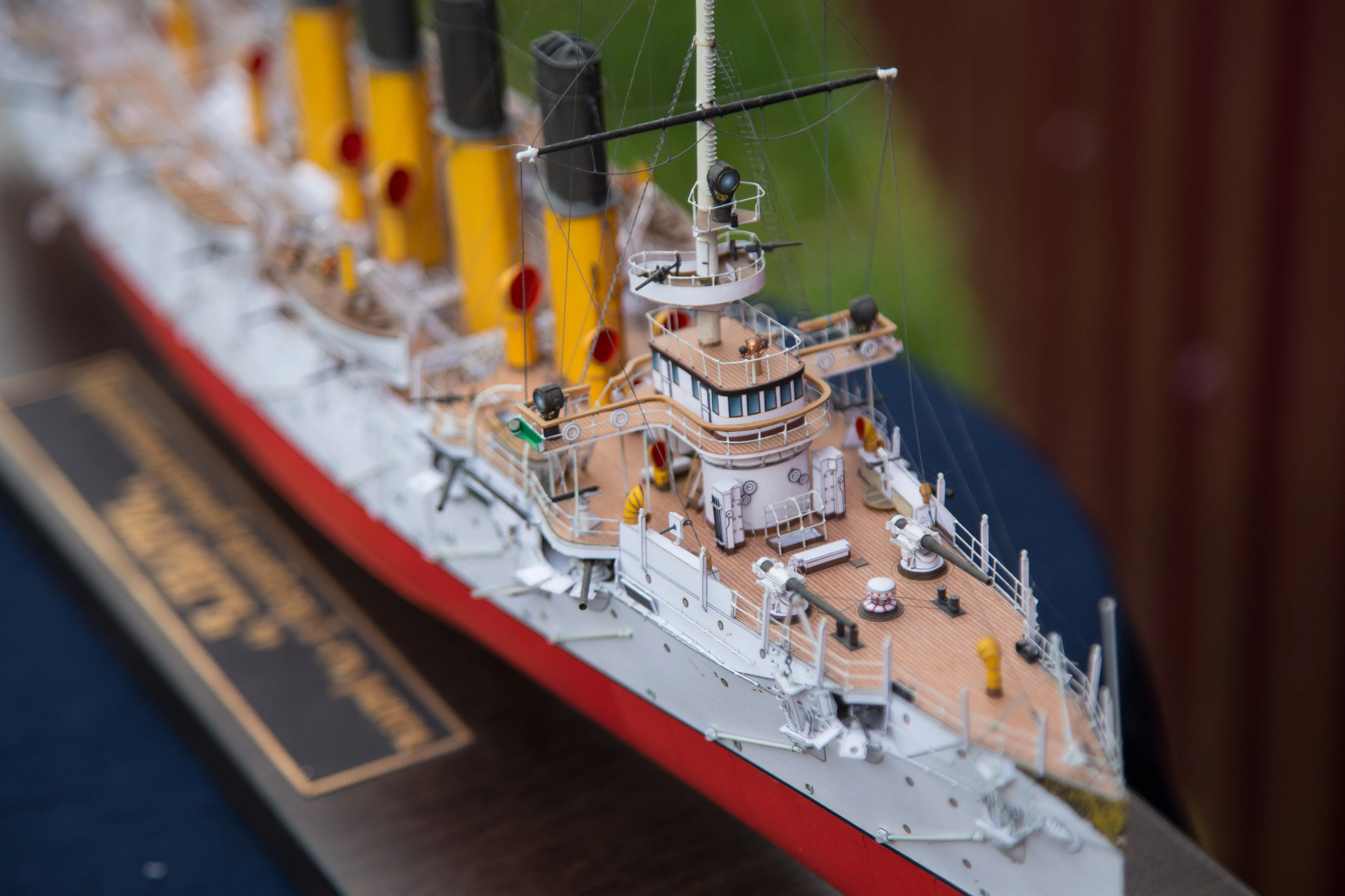 Модель корабля Крейсер "Варяг" - Верфь на Столе