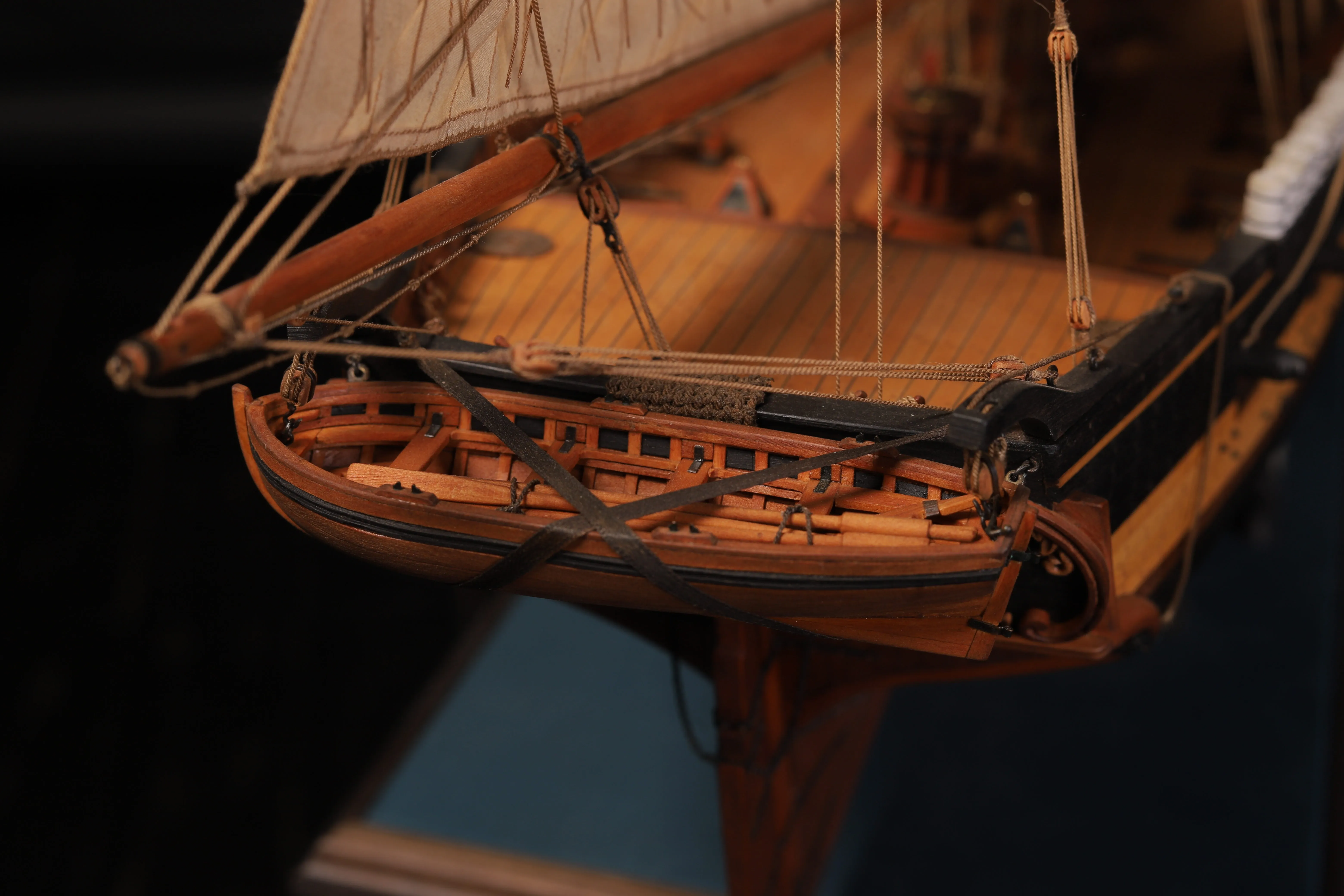 Модель корабля 20-ти пушечный бриг "Парис" - Верфь на Столе