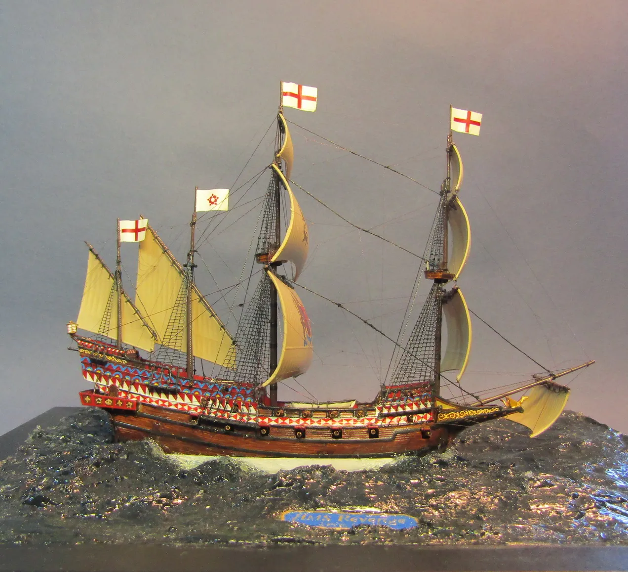 Модель корабля HMS “Revenge” 1577 - Верфь на Столе