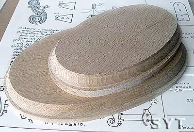 Овальное основание, дерево, 210х130мм Овальное основание, дерево, 210х130мм