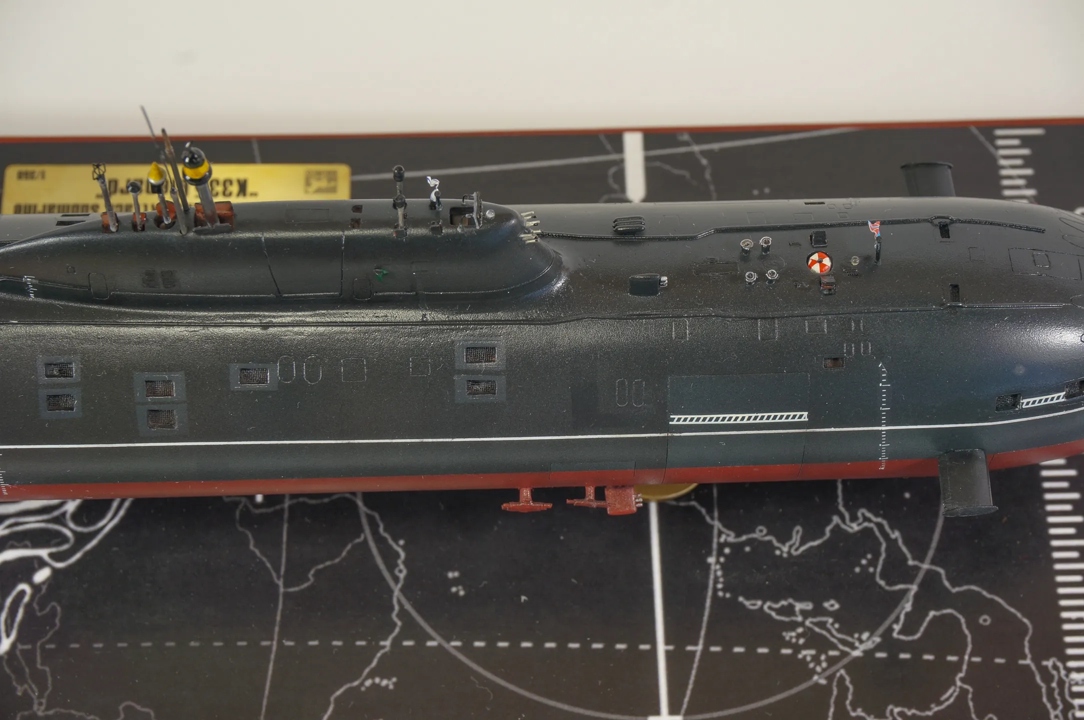 Модель корабля Подводня лодка К-335 «Гепард» - Верфь на Столе