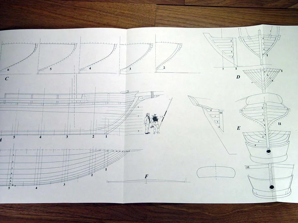 La Jacinthe Schooner, 1825 + чертежи La Jacinthe Schooner, 1825 + чертежи