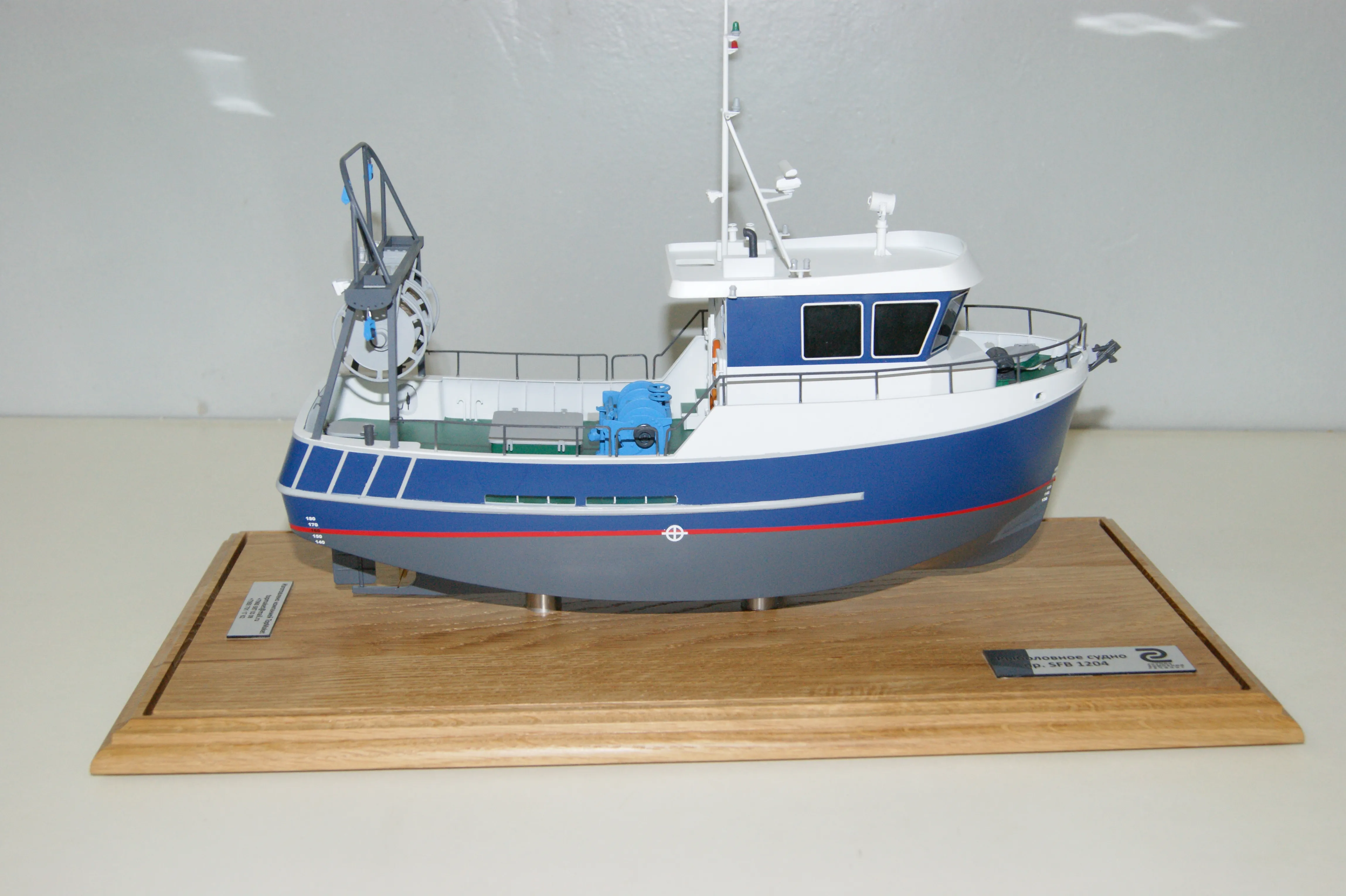 Модель корабля Рыболовное судно проекта SFB1204 - Верфь на Столе
