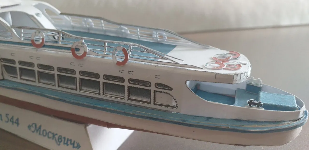 Модель корабля "Москвич" - Верфь на Столе