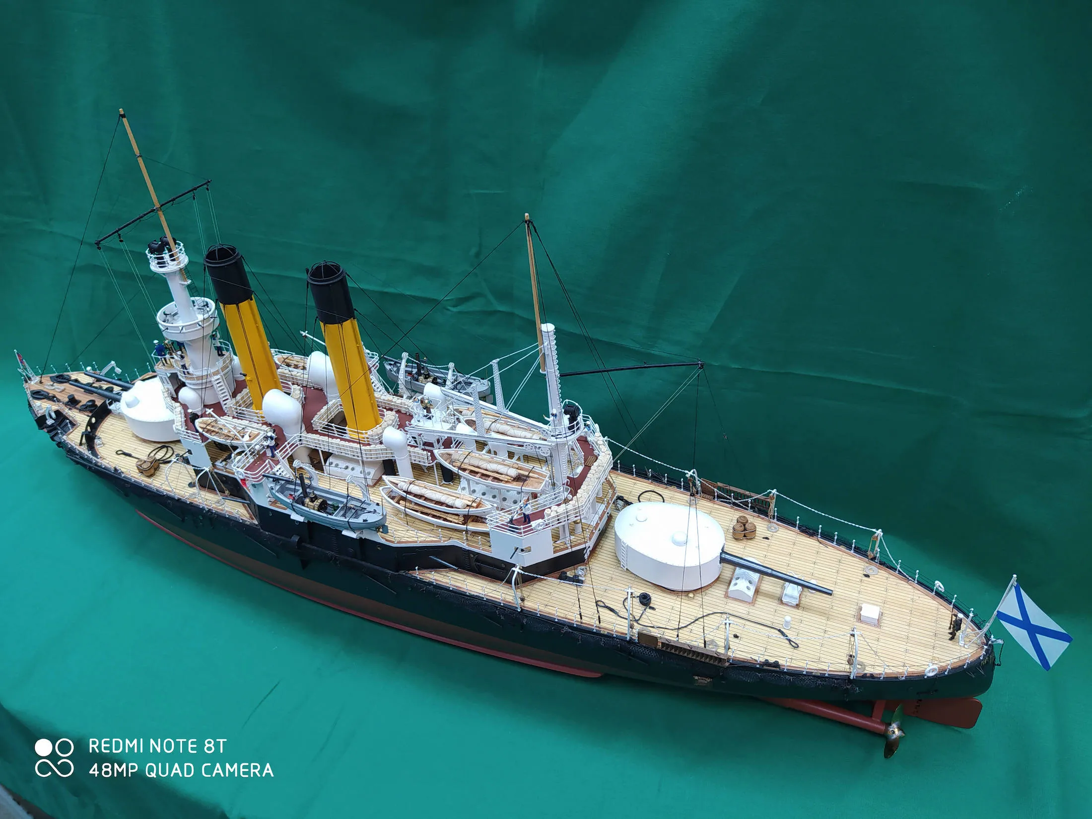 Модель корабля Броненосец береговой обороны «ГЕНЕРАЛ-АДМИРАЛ АПРАКСИН» - Верфь на Столе