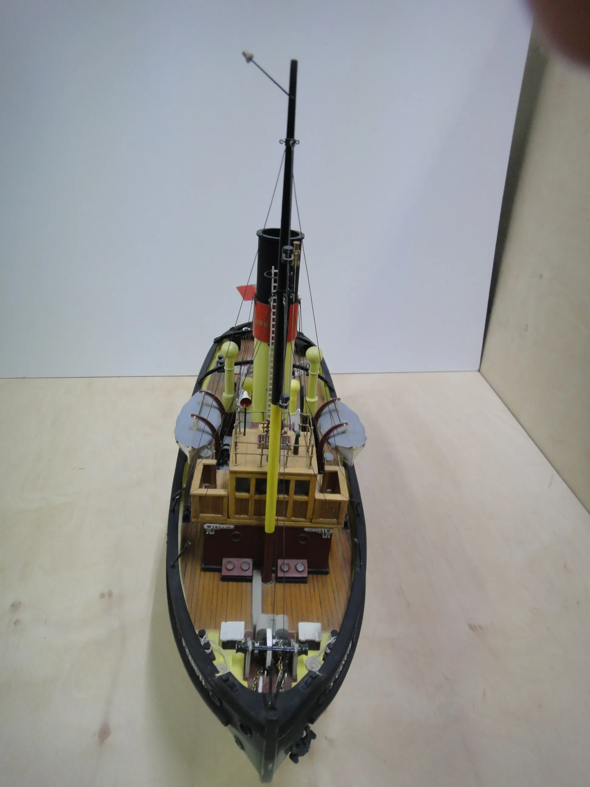 Модель корабля Буксир "St. Canute" - Верфь на Столе