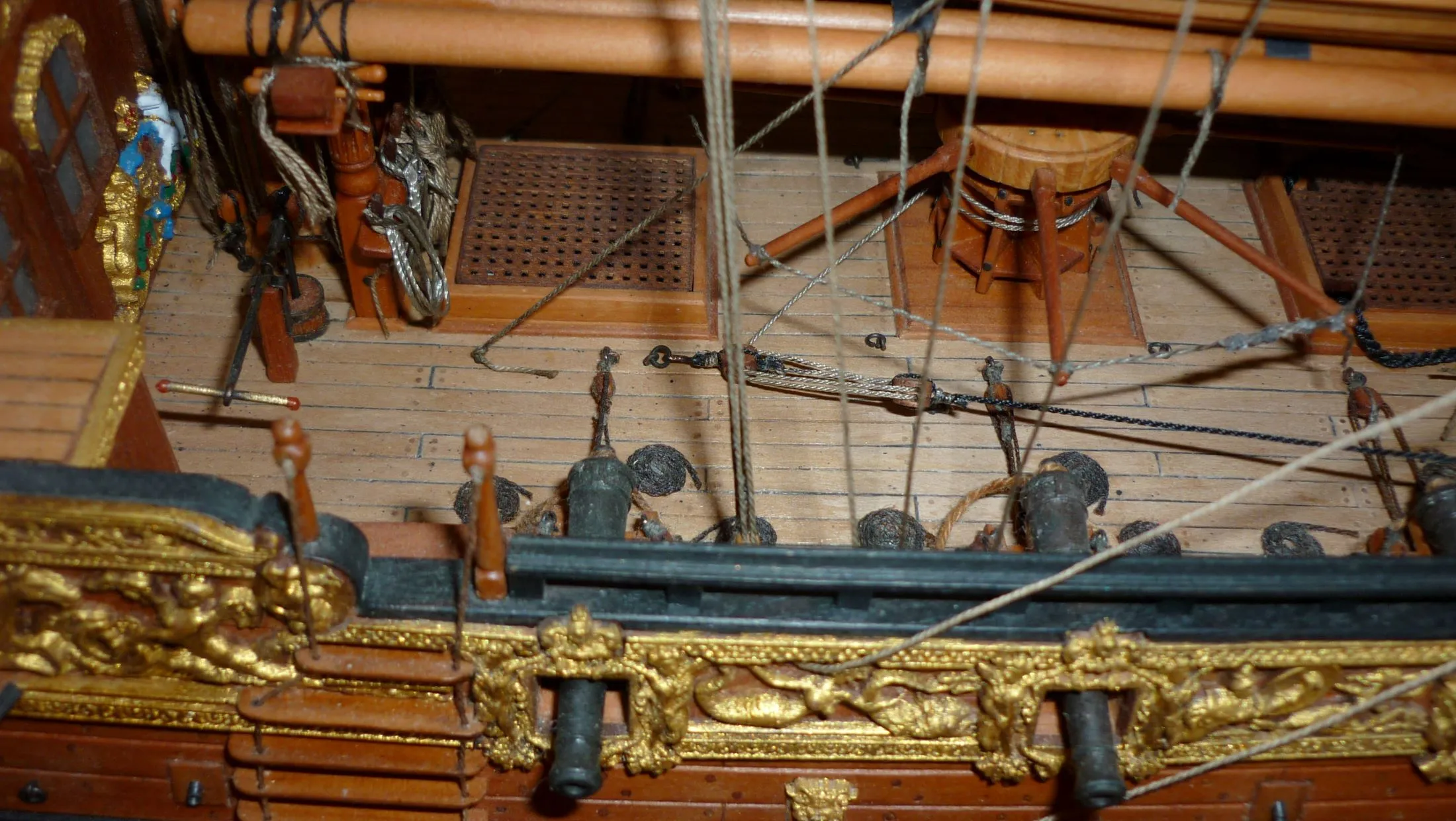 Модель корабля Королевская яхта «Royal Caroline», Англия - Верфь на Столе