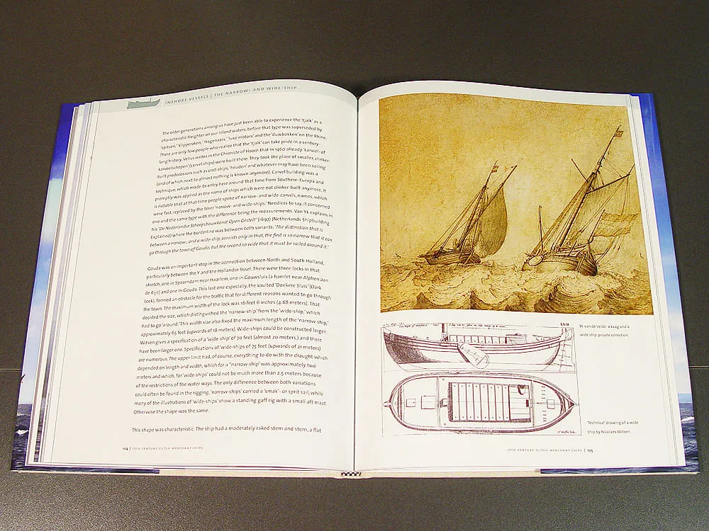 17th CENTURY DUTCH MERCHANT SHIPS + Чертежи