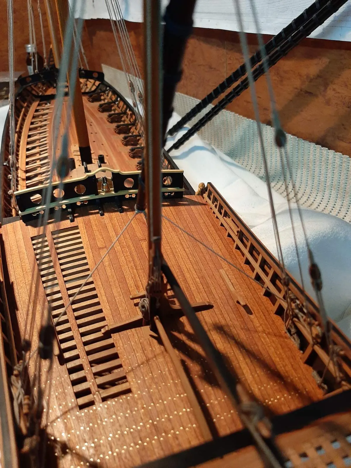 Модель корабля Французская шебека «'Le Requin» - Верфь на Столе