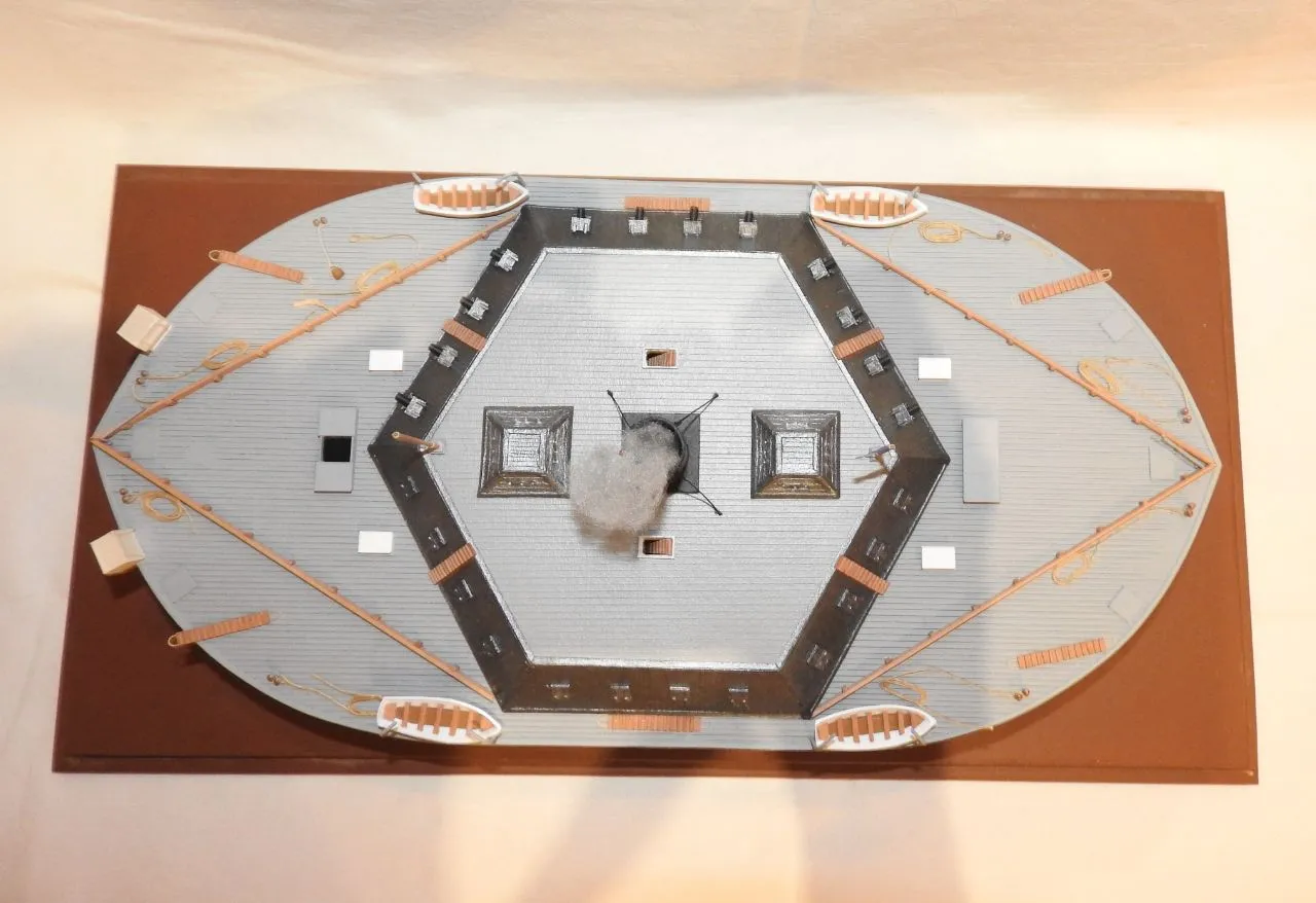 Модель корабля Необычные броненосцы середины ХIХ века - Верфь на Столе