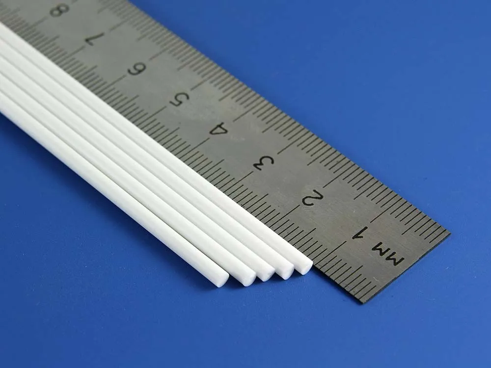 Пруток пластиковый круглый 2,5 мм, 5 шт/уп.