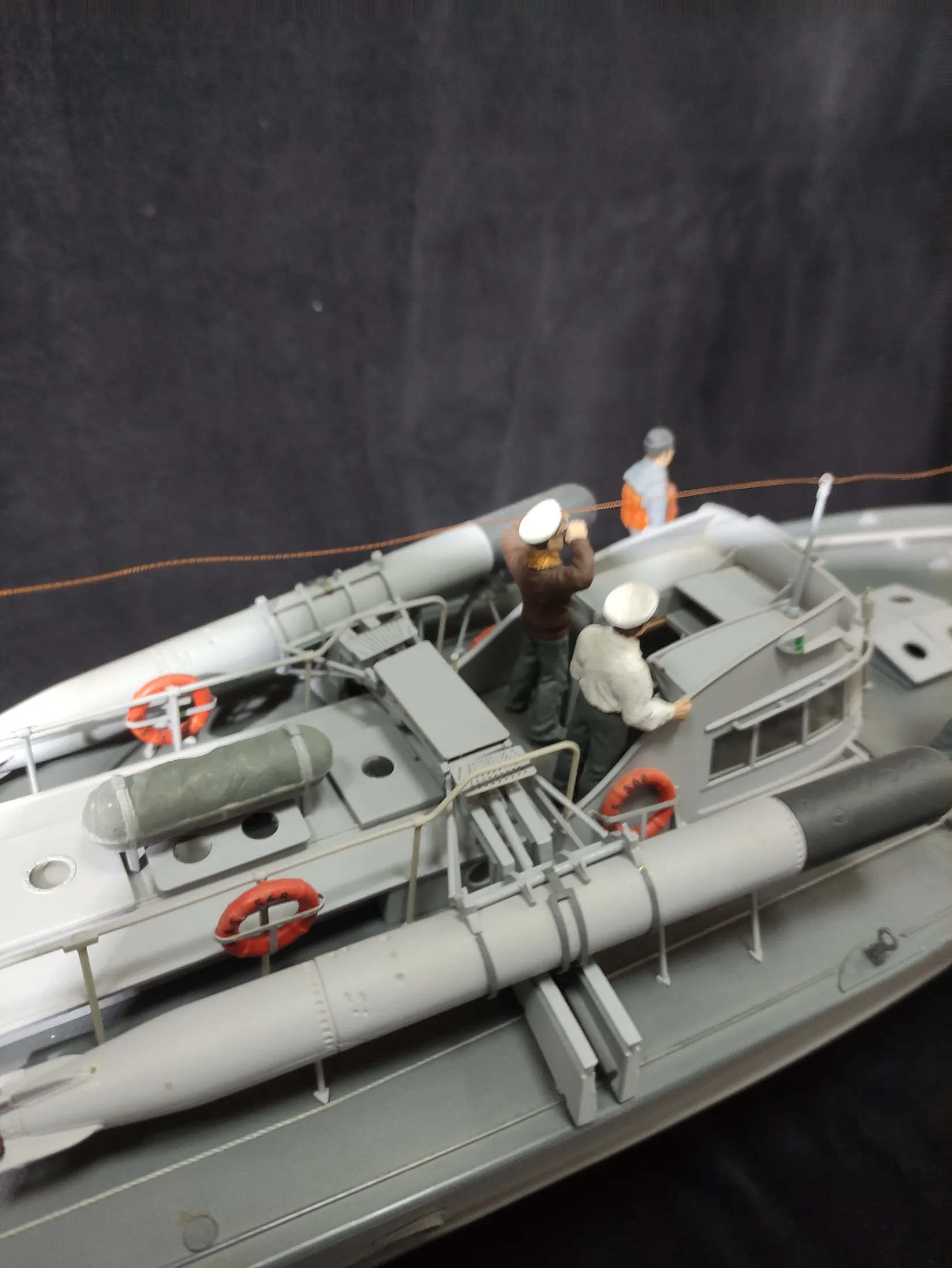 Модель корабля M.A.S. 568 4A Serie Torpedo Boat - Верфь на Столе