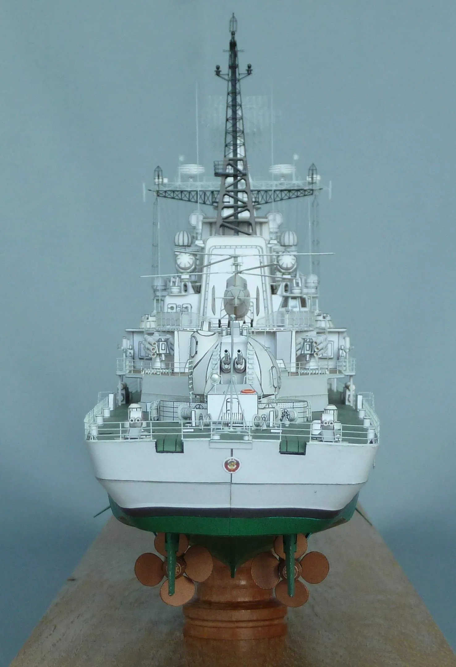 Модель корабля ЭМ пр. 956 "Современный"  - Верфь на Столе