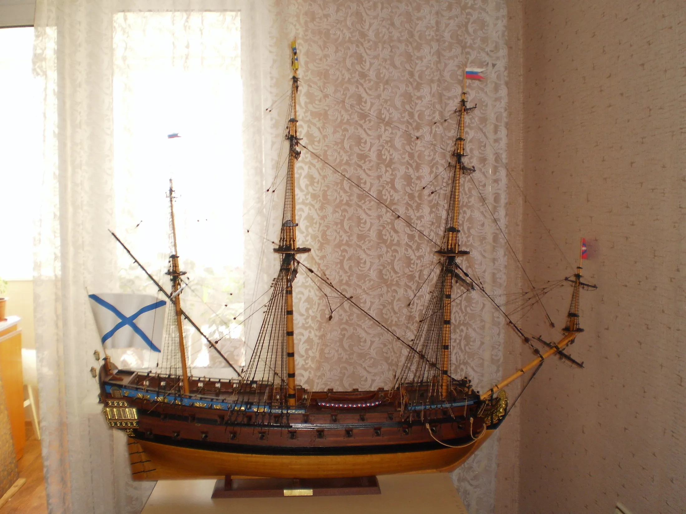 Модель корабля «Ингерманланд» (1715) - Верфь на Столе