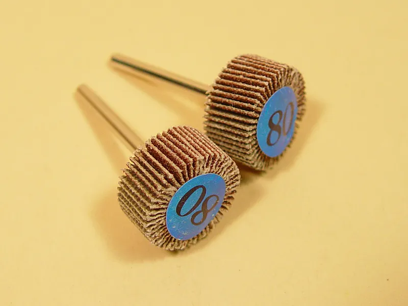 Ламельный шлифовальный круг, 30х10 мм, зерно  80, 2 шт JAS