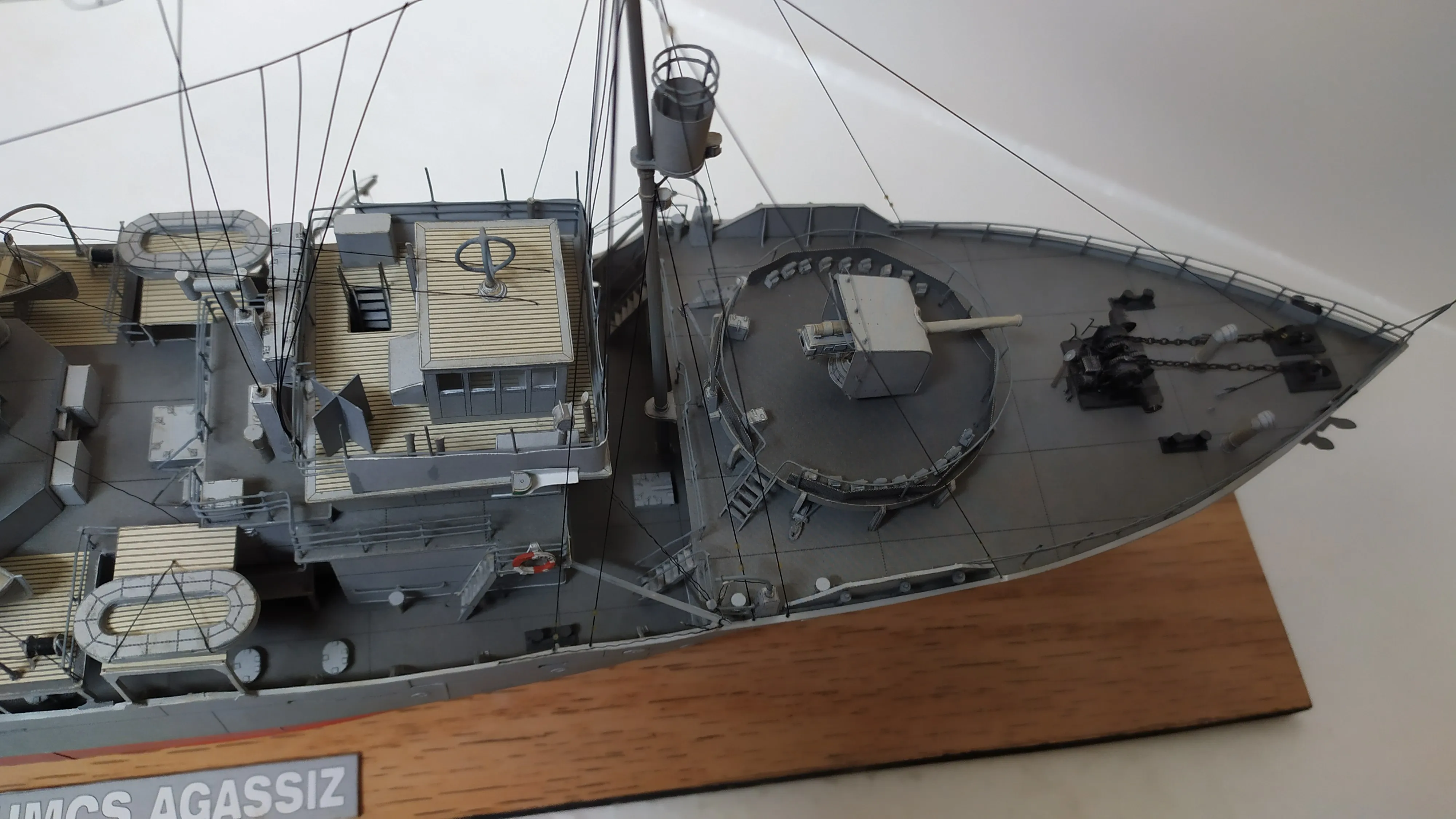 Модель корабля Корвет  NMCS "AGASSIZ" - Верфь на Столе