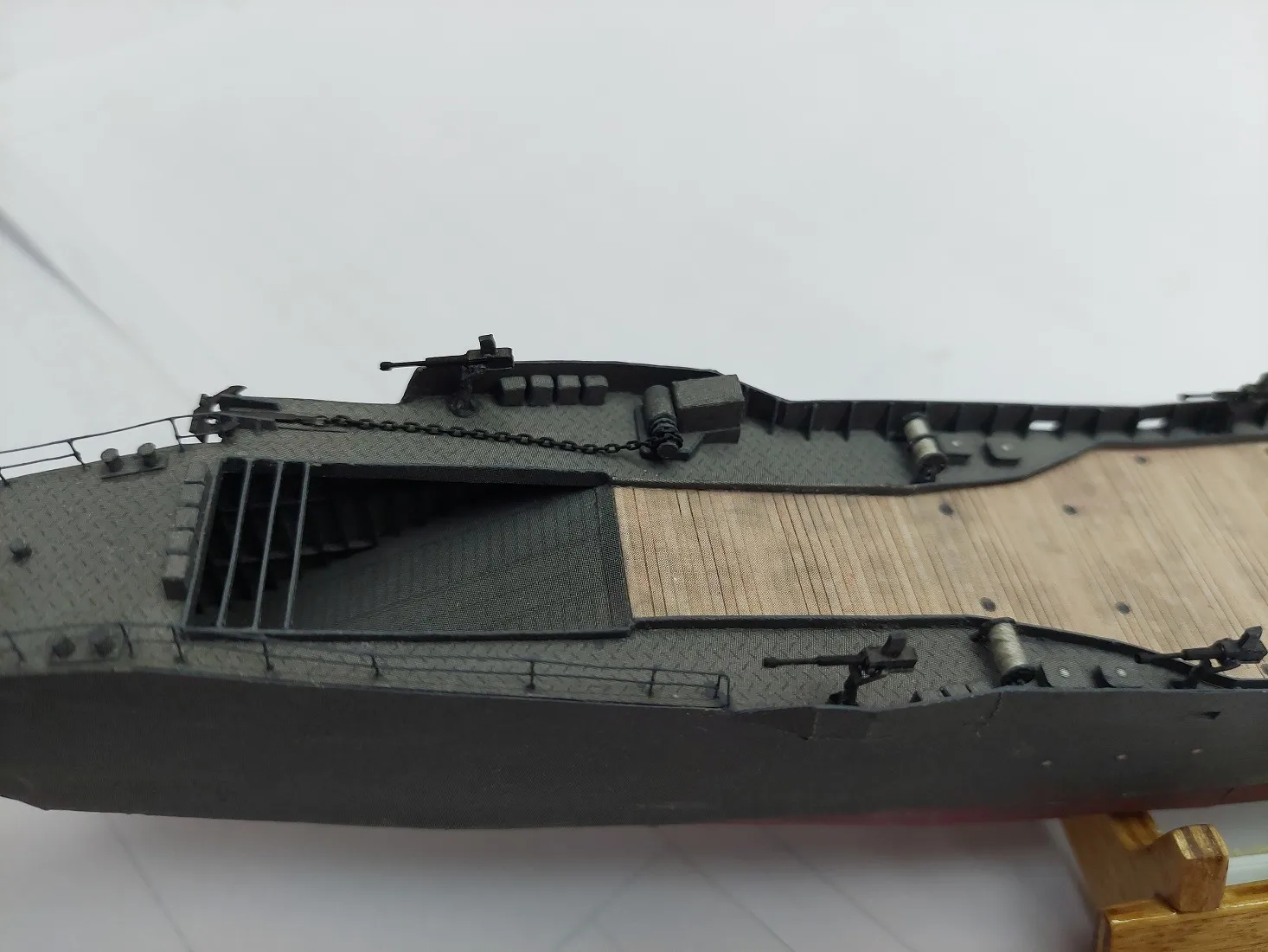 Модель корабля Танкодесантный корабль тип SBT - Верфь на Столе