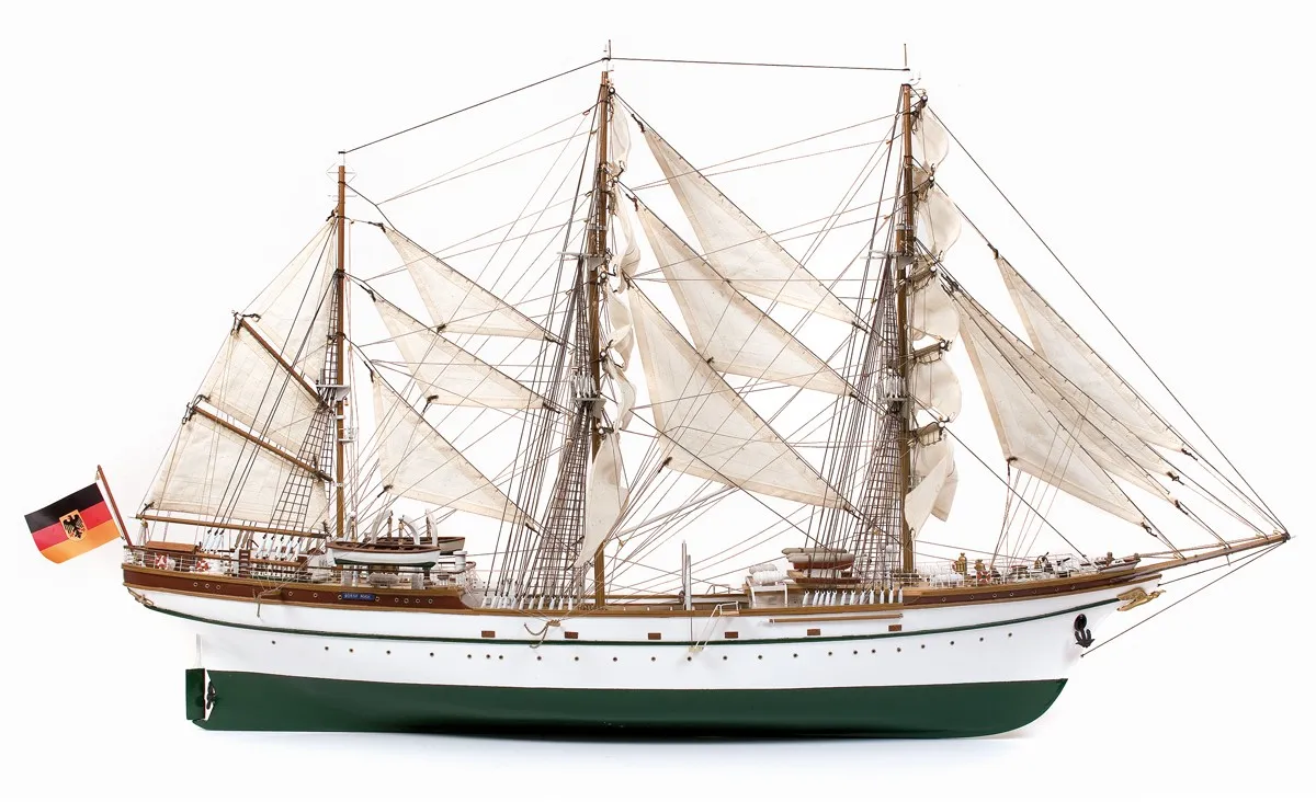модель корабля своими руками Gorch Fock модель корабля своими руками Gorch Fock