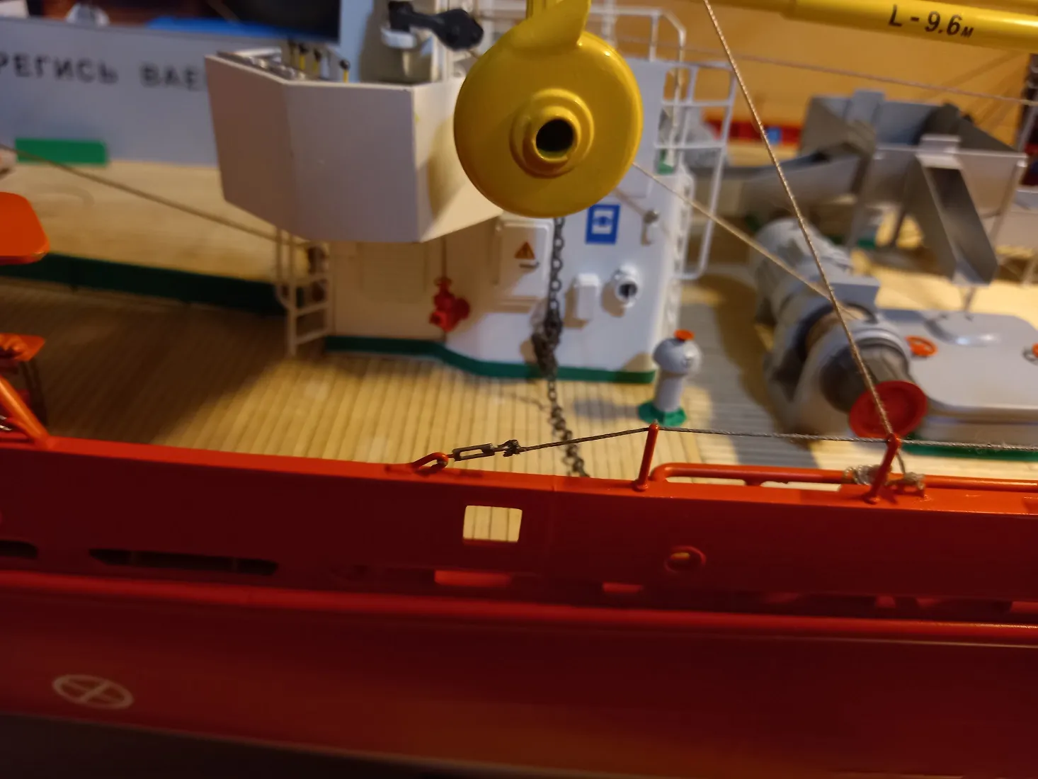 Модель корабля СТР 503 проект «Rutsava» тип. Альпинист - Верфь на Столе