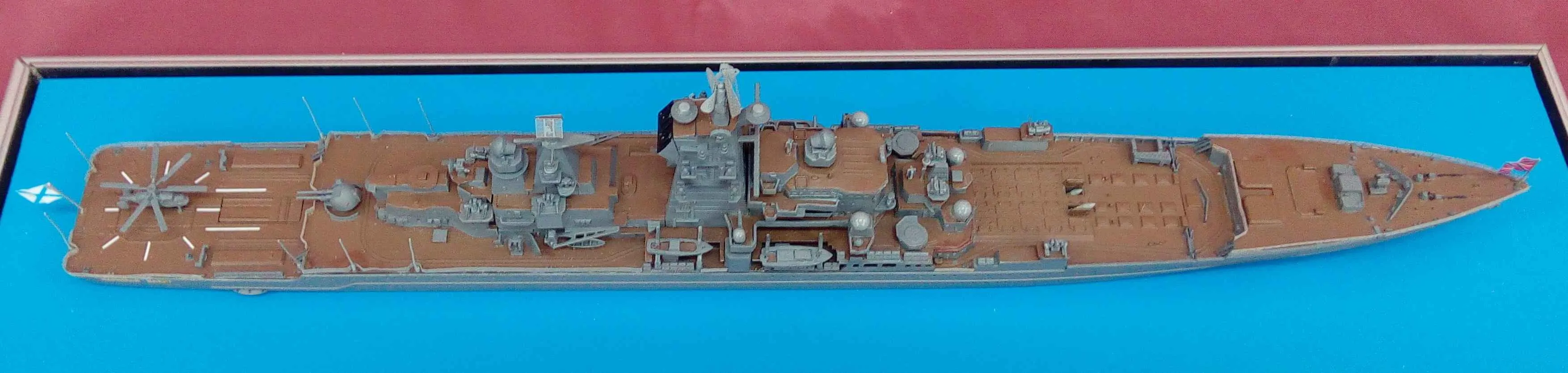 Модель корабля ТАРкр проекта 1144 «Адмирал Нахимов» - Верфь на Столе