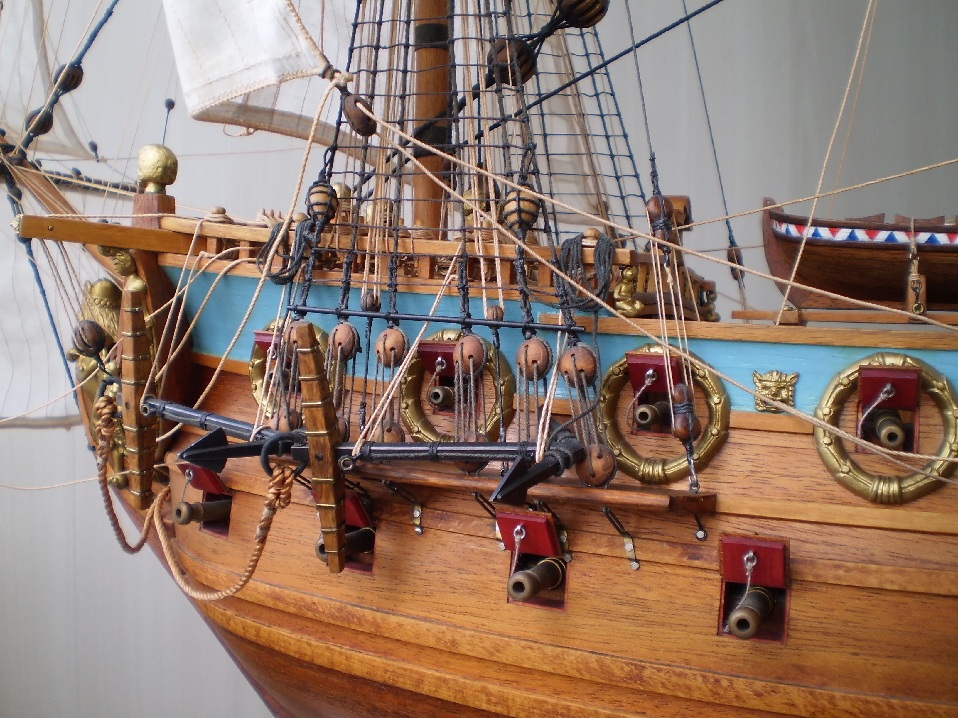 Модель корабля 58-ми пушечный линейный корабль "Гото Предестинация" - Верфь на Столе