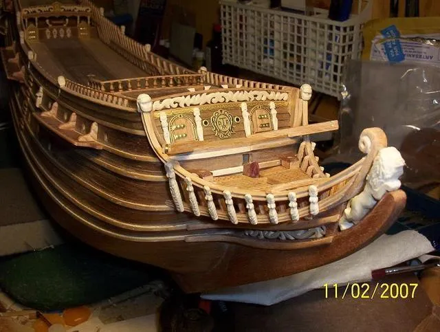 Модель корабля "Prins Willem" - Верфь на Столе