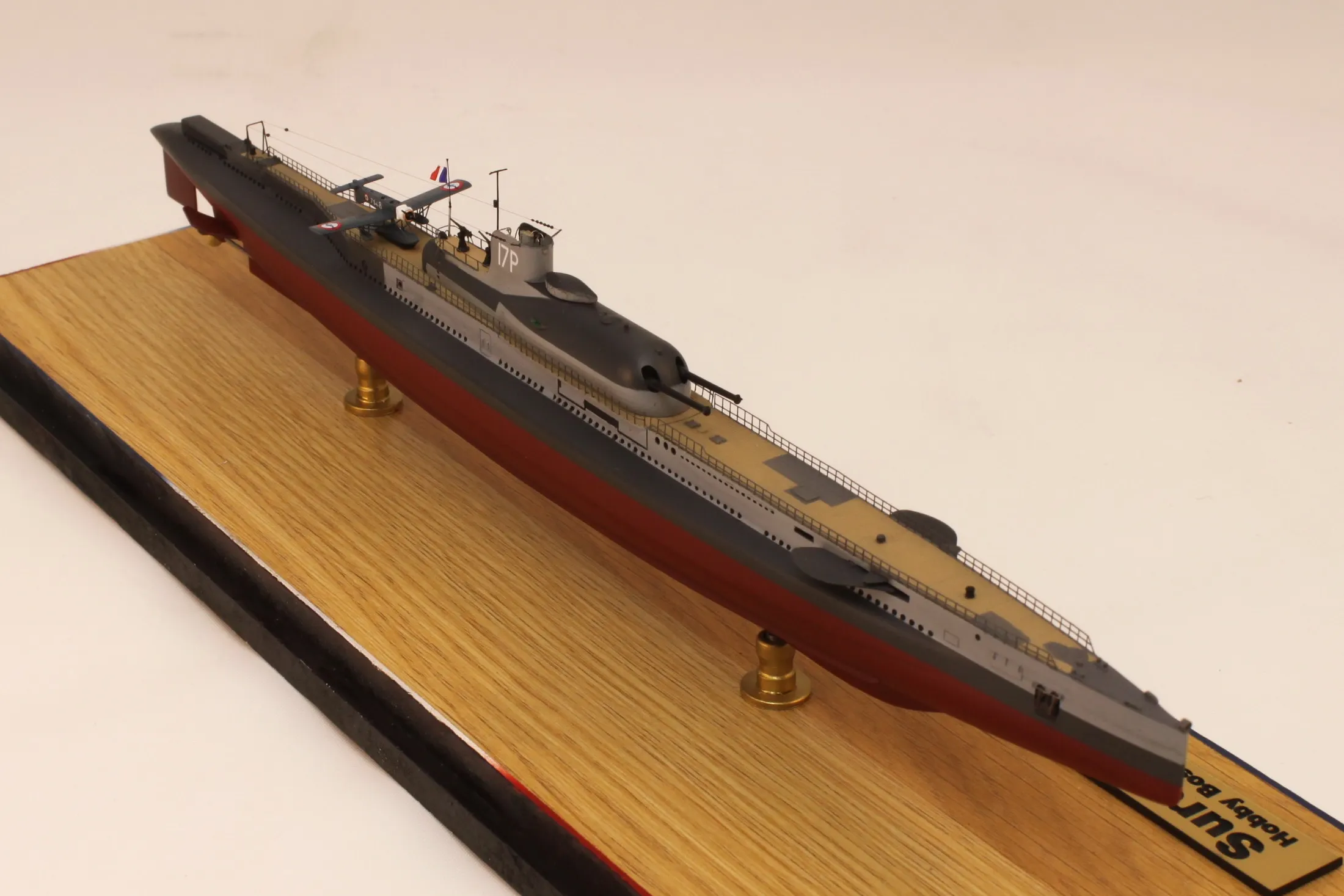 Модель корабля Подводная лодка "Сюркуф" - Верфь на Столе