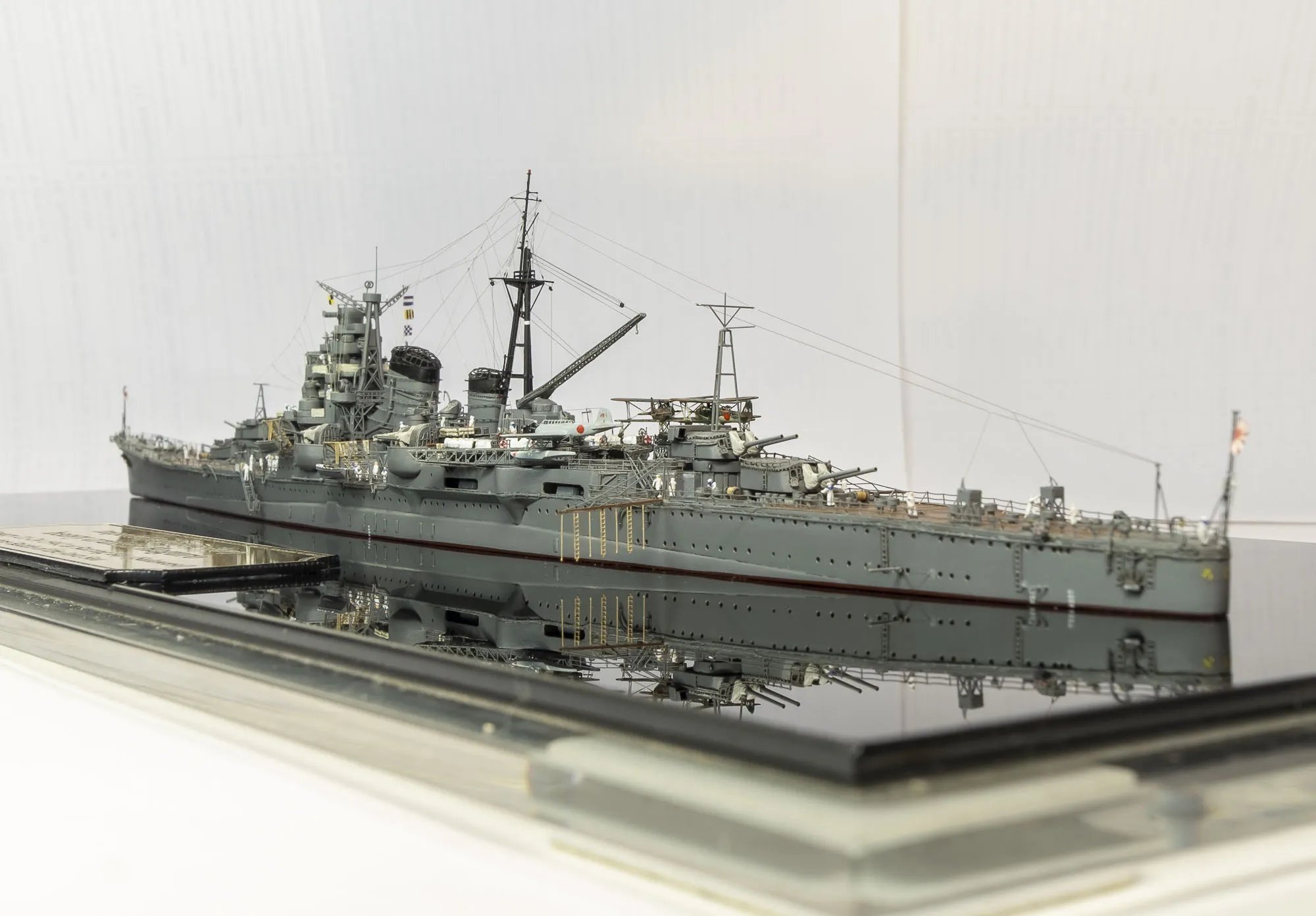 Модель корабля Тяжелый крейсер Haguro 1942 - Верфь на Столе