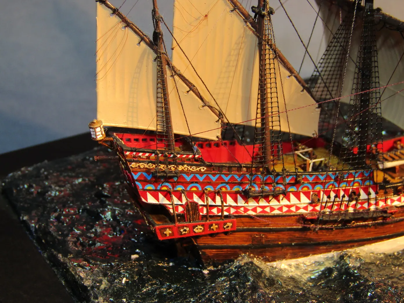 Модель корабля HMS “Revenge” 1577 - Верфь на Столе