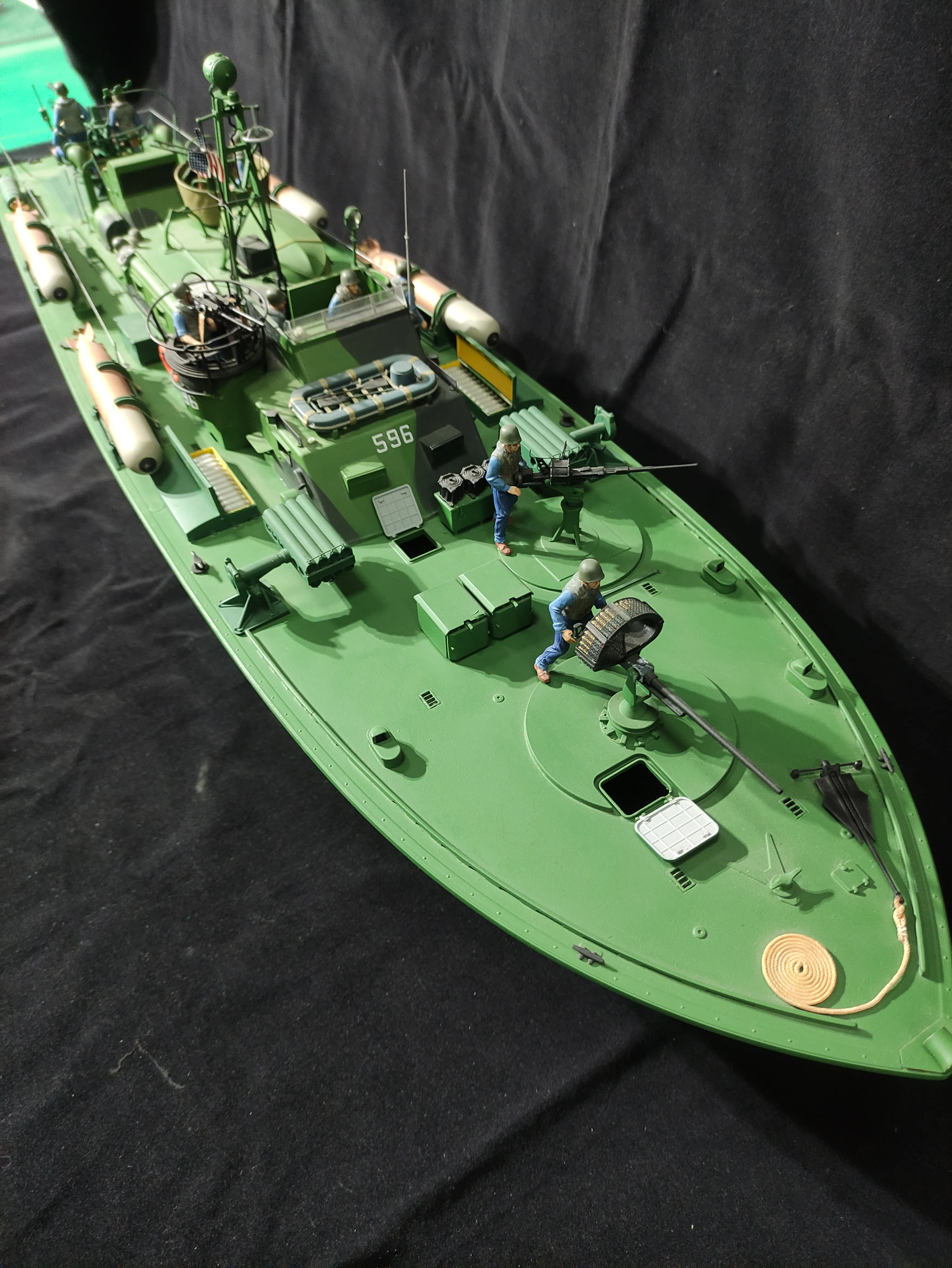 Модель корабля Elco 80' Torpedo Boat PT-596 - Верфь на Столе