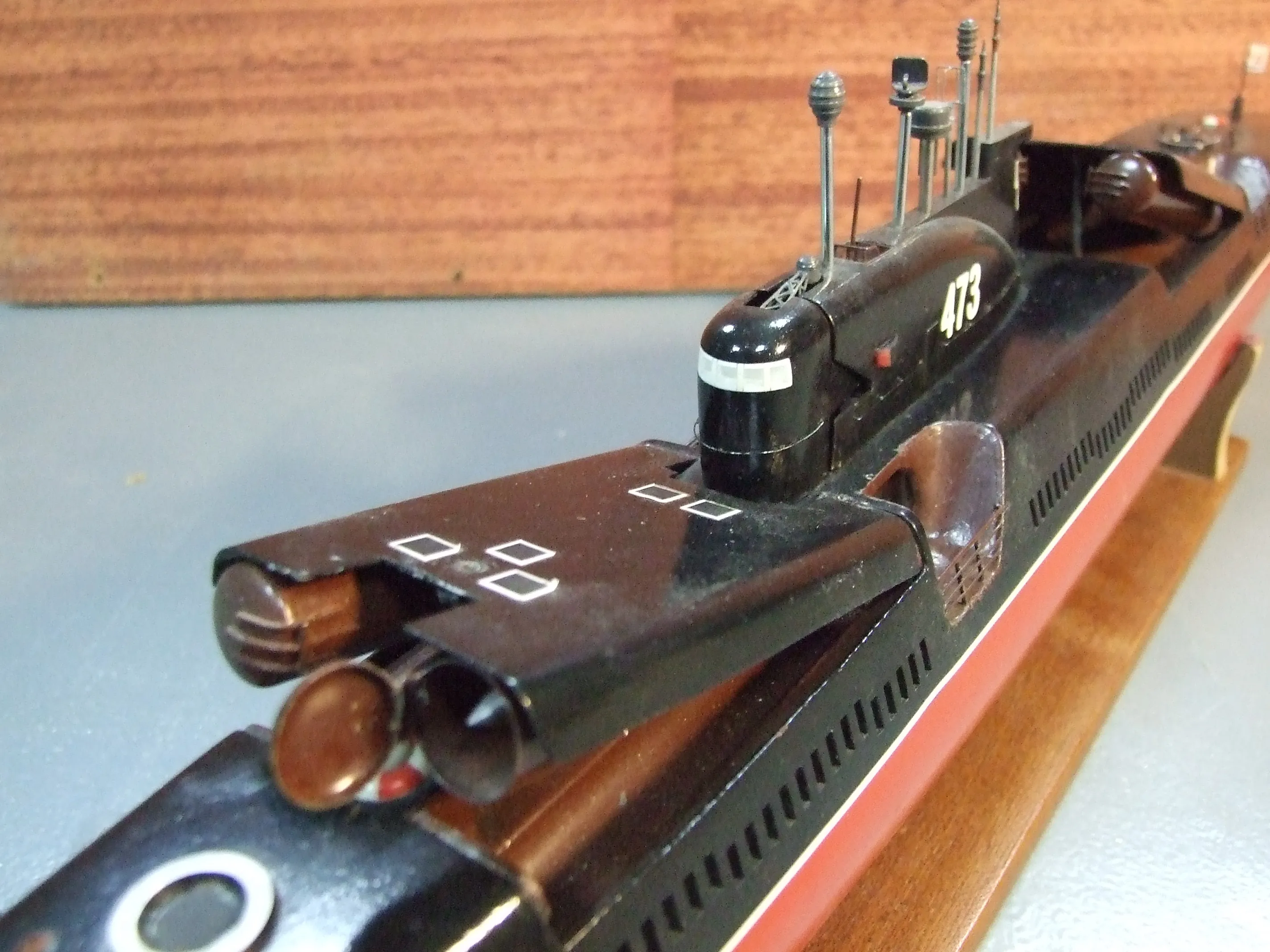 Модель корабля ДПЛ пр.651 - Верфь на Столе