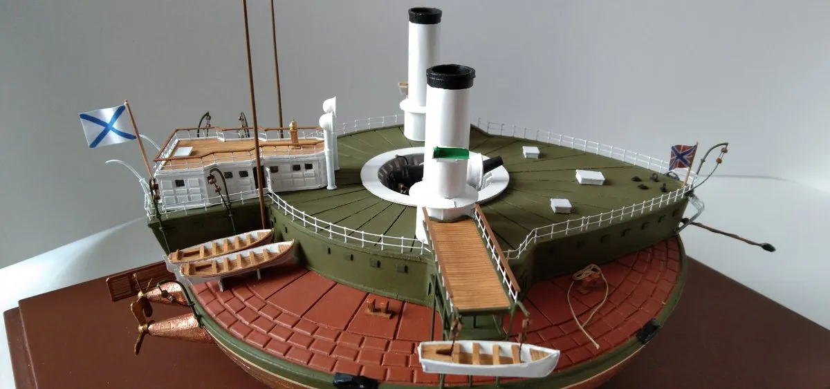Модель корабля «Вице-адмирал Попов» - Верфь на Столе