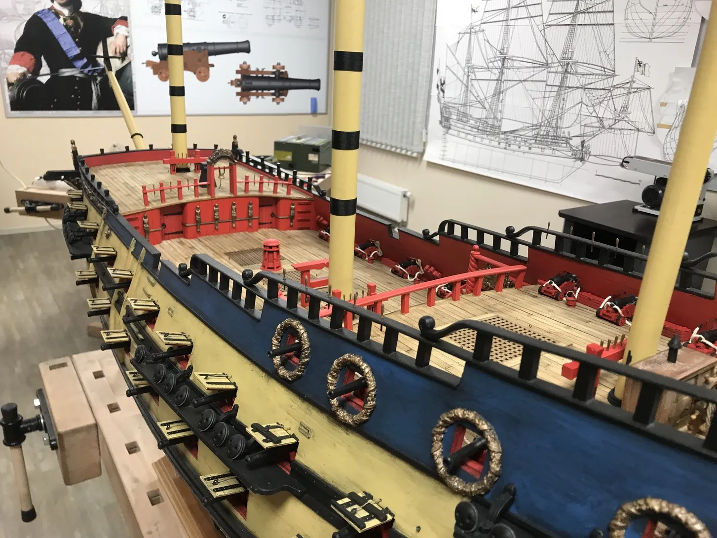 Модель корабля Линейный корабль "ПОЛТАВА" - Верфь на Столе