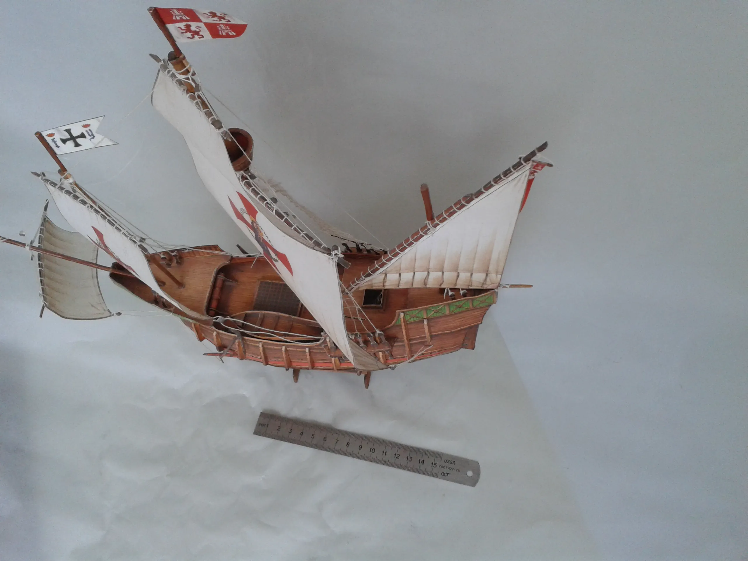 Модель корабля Каракка «Санта-Мария» - Верфь на Столе