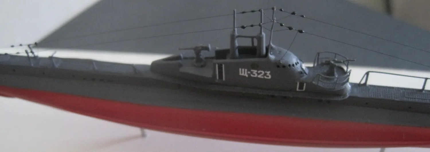 Модель корабля Подводная лодка типа Щука  "323" - Верфь на Столе