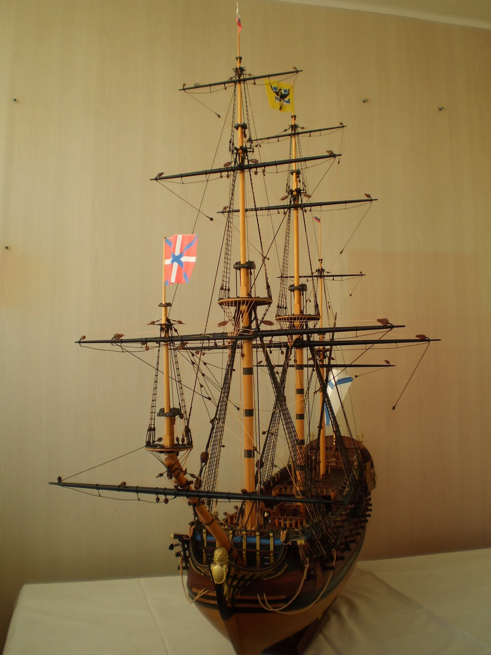 Модель корабля «Ингерманланд» (1715) - Верфь на Столе