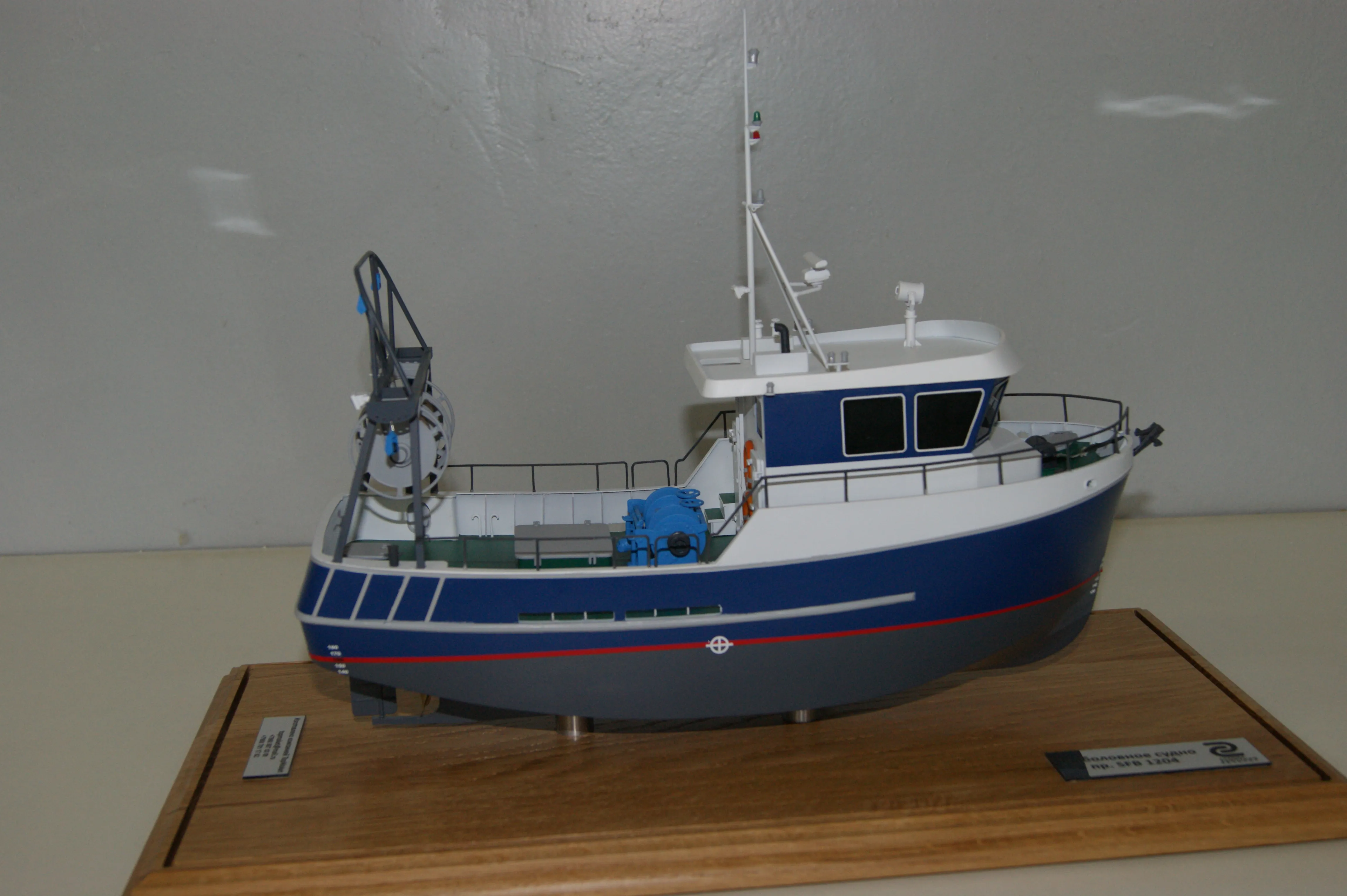 Модель корабля Рыболовное судно проекта SFB1204 - Верфь на Столе