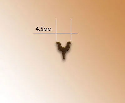 Уключины, металл, 4,5 мм, 5 шт