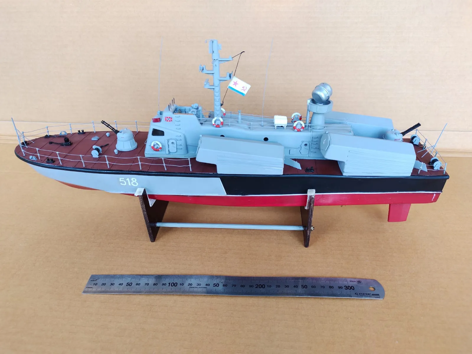 Модель корабля Ракетный катер проект 205 «Москит» - Верфь на Столе